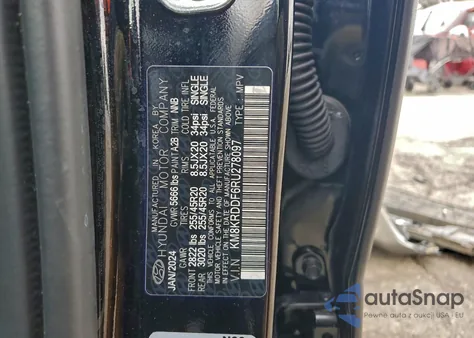 2024 Hyundai Ioniq 5 Limited z USA, uszkodzony, nr VIN KM8KRDDF6RU278097